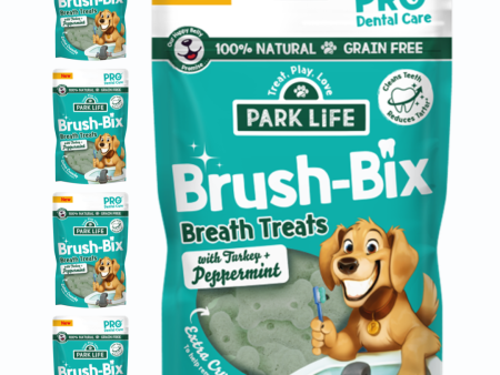 4 PACK Brush-Bix Turkey & Peppermint 4X100g For Cheap