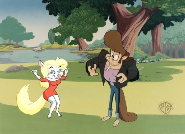 Animaniacs Original Production Cel: Minerva For Cheap