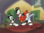 Animaniacs Original Production Cel Signed by Tom Rugger: Yakko, Wakko, Dot Online Sale