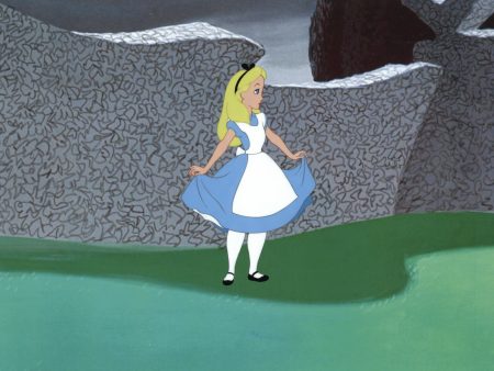 Alice in Wonderland Original Production Cel: Alice (Framed) Supply