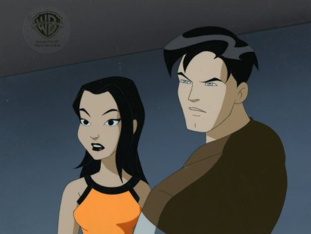 Batman Beyond Original Production Cel on Original Background: Dana, Terry Online