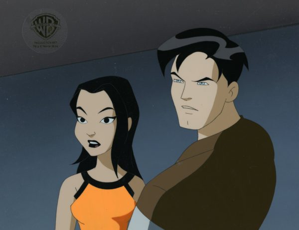 Batman Beyond Original Production Cel on Original Background: Dana, Terry Online