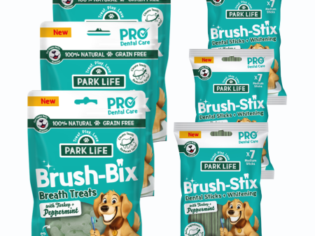 6 PACK Mixed Bundle Brush-Bix & Brush-Stix Turkey & Peppermint Online