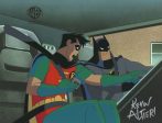 Batman The Animated Series Original Production Cel Signed By Kevin Altieri: Batman, Robin For Discount