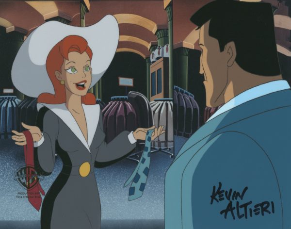 Batman The Animated Series Original Production Cel Signed By Kevin Altieri: Batman, Bruce, Veronica Online Hot Sale