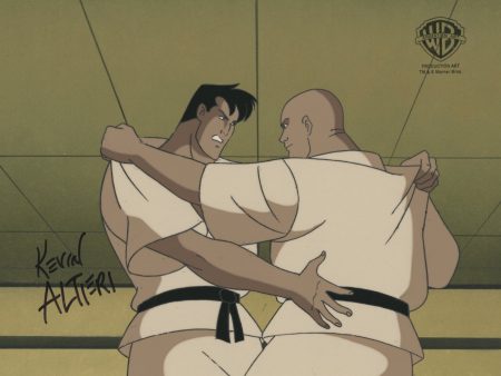 Batman The Animated Series Original Production Cel Signed By Kevin Altieri: Bruce Wayne, Kyodai Ken Fashion