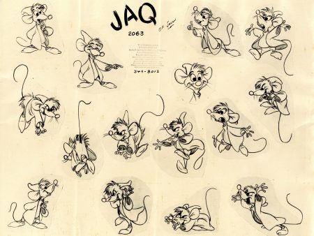 Cinderella Original Stat Model Sheet: Jaq Discount