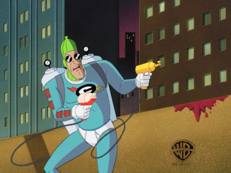 Batman The Animated Series Original Production Cel with Matching Drawing: Condiment King Online