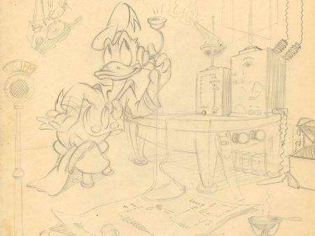 Donald Duck Publicity Drawing Online Sale