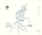 Animaniacs Original Production Drawing Signed by Tom Ruegger: Minerva, Wilford Online Sale