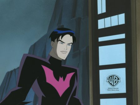 Batman Beyond Original Production Cel with Matching Drawing: Terry McGinnis Online