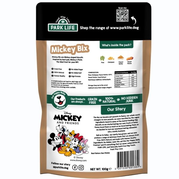 8 PACK Mickey Bix Peanut Butter 8X100g Sale