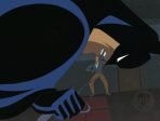 Batman The Animated Series Original Production Cel On Original Background: Batman, Wormwood For Sale