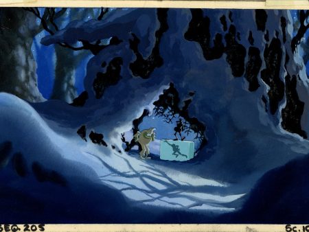 Thumbelina Original Concept Painting: Grundel, Berkeley Beetle, Prince Cornelius Fashion