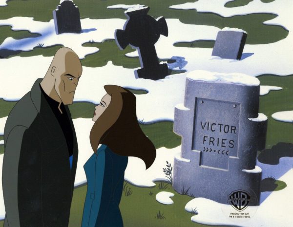 Batman Beyond Original Production Cel: Victor Fries and Stephanie Lake Online