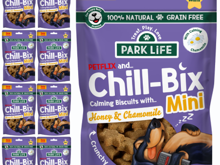 8 PACK Chill-Bix Honey & Chamomile MINI 100g (Small Training Treats) Fashion