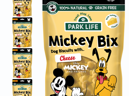 4 PACK Mickey Bix Cheese 4x100g Hot on Sale