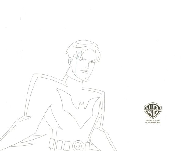 Batman Beyond Original Production Cel with Matching Drawing: Terry McGinnis Online