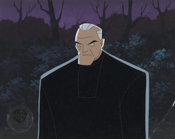 Batman Beyond Original Production Cel on Original Background: Bruce Wayne on Sale