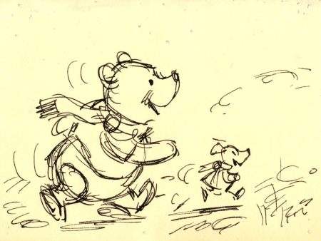 Winnie the Pooh and Tigger Too Original Storyboard Drawing: Pooh, Piglet For Cheap