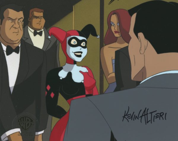 Batman The Animated Series Original Production Cel Signed By Kevin Altieri: Harley, Boxy Bennett For Discount