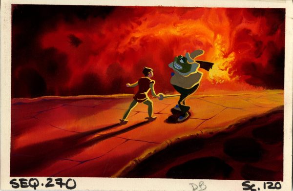 Thumbelina Original Concept Painting: Prince Cornelius, Grundel For Cheap