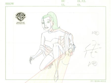 Batman Beyond Original Production Drawing: Dana Tan For Sale