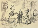 Winnie the Pooh and Tigger Too, Original Storyboard: Kanga, Roo, Tigger, Piglet, Winnie Discount