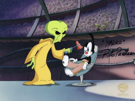 Animaniacs Original Production Cel Signed By Rob Paulsen:  Yakko Cheap