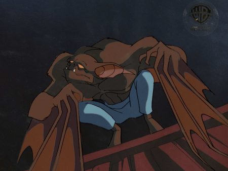 Batman The Animated Series Original Production Cel with Matching Drawing: Manbat on Sale