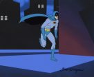 Batman Superfriends Original Production Cel and Matching Drawing Signed by Bob Singer: Batman Online Sale