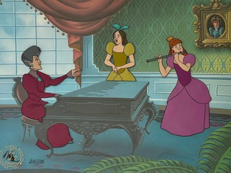 Cinderella, The Music Lesson: Limited Edition Hand-Painted Cel Supply