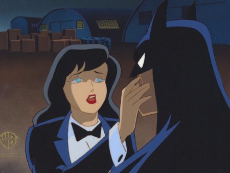 Batman The Animated Series Original Production Cel: Batman and Zatanna Fashion