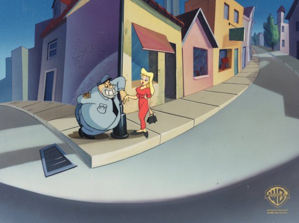 Animaniacs Original Production Cel: Ralph and Hello Nurse For Sale