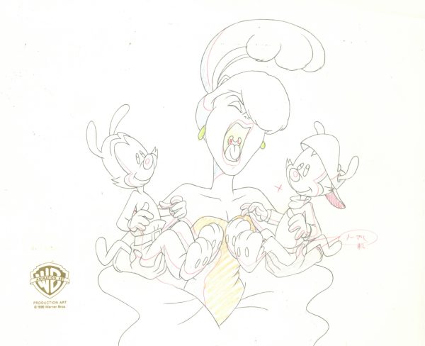 Animaniacs Original Production Drawing: Yakko, Wakko Online