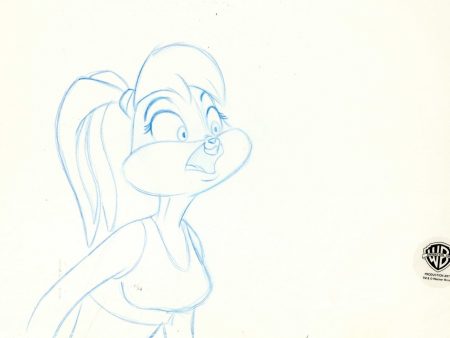 Space Jam Original Production Drawing:  Lola Bunny Discount