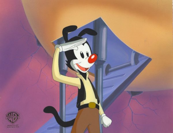 Animaniacs Original Production Cel on Original Background: Yak Soho on Sale