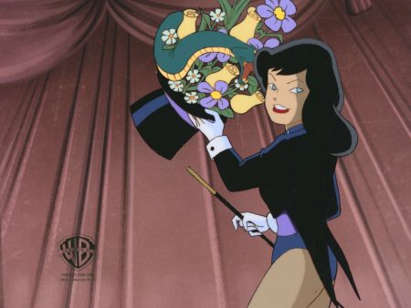 Batman The Animated Series Original Production Cel:  Zatanna For Cheap