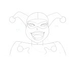 Batman Original Production Drawing: Harley Quinn For Sale