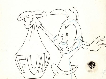 Animaniacs Original Production Drawing:  Yakko Sale