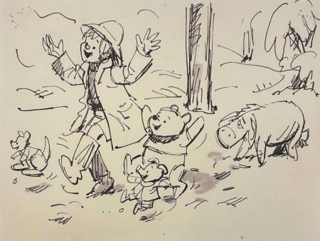 Winnie the Pooh and Tigger Too, Original Storyboard: Roo, Christopher Robin, Piglet, Winnie, Eeyore For Discount