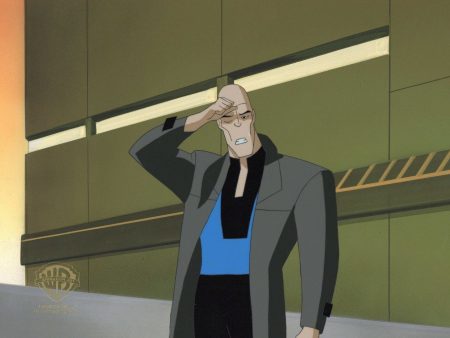 Batman Beyond Original Production Cel on Original Background: Victor Fries For Cheap