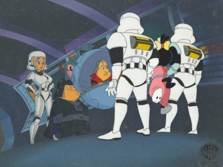 Pinky And The Brain Original Production Cel on Original Background: Star Warners Online