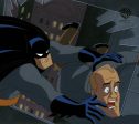 Batman The Animated Series Original Production Cel On Original Background: Batman and Wormwood Online Sale