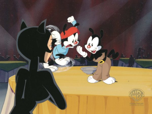 Animaniacs Original Production Cel: Yakko, Wakko, and Catwoman Online