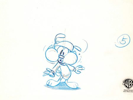 Animaniacs Original Production Drawing: Wakko Fashion