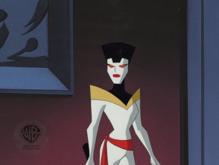 Batman Beyond Original Production Cel with Matching Drawing: Queen on Sale