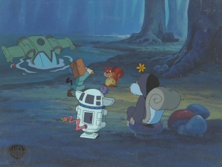 Pinky and the Brain Original Production Cel on Original Background: Star Warners Online now