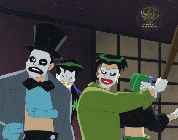 Batman Beyond Original Production Cel: The Jokerz Supply