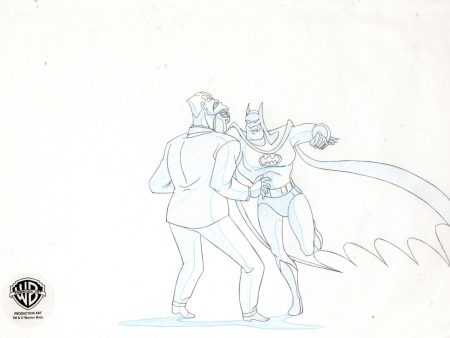 Batman Mask of Phantasm Original Production Drawing: Batman on Sale